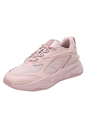 کفش اسنیکر صورتی زنانه بند دار Puma - کد 720930143