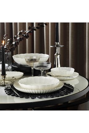 سرویس غذاخوری طلائی 12 نفره Kütahya Porselen - کد 721475663