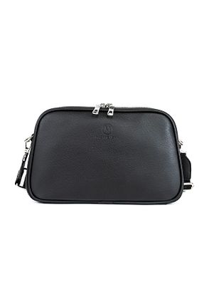 کیف دوشی مشکی زنانه چرم مصنوعی HNB ÇANTA - کد 207256832