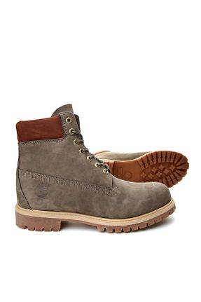 بوت / نیم بوت بنفش مردانه پاشنه ضخیم Timberland - کد 2425627