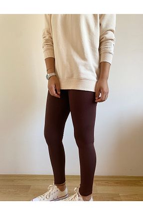 ساق شلواری قهوه ای زنانه بافتنی MAYEN MODA - کد 721251798