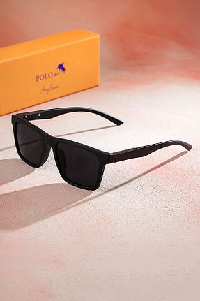 عینک آفتابی مشکی مردانه پلاریزه polo air - کد 721565968