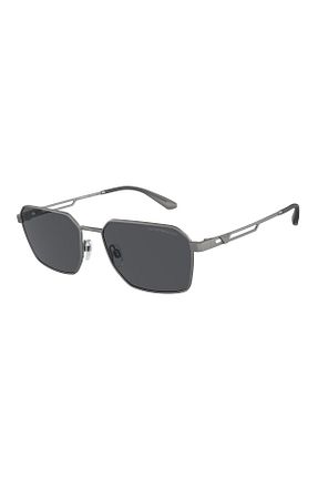 عینک آفتابی مشکی مردانه UV400 Emporio Armani - کد 722626034