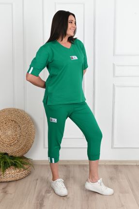 ست لباس راحتی سبز زنانه کد 722879847