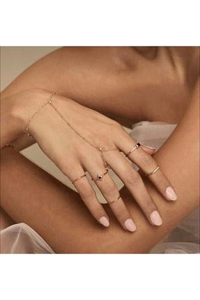دستبند جواهر طلائی زنانه Jovela - کد 723421858