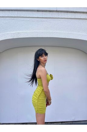 لباس سبز زنانه بافتنی Tugce Gokce Guresci - کد 726449192