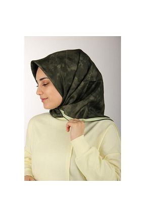 روسری رنگی ساتن Aker - کد 722617637