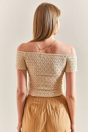 بلوز بژ زنانه Ajurlu Bianco Lucci - کد 726071924
