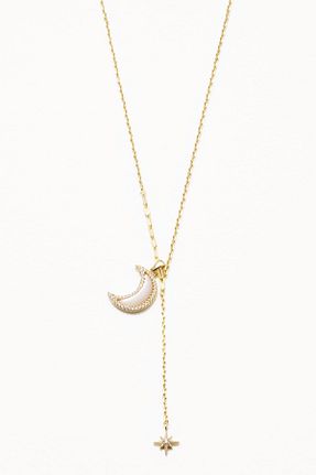 گردنبند نقره طلائی زنانه 925 عیار Marie Claire - کد 722853158