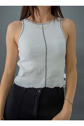 بلوز سفید زنانه ساده Reida - کد 727680898