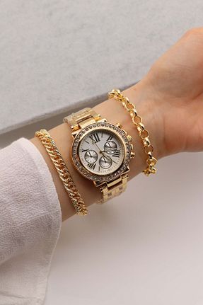 ساعت مچی طلائی زنانه 31-35 میلی متر Northwatch - کد 722801144