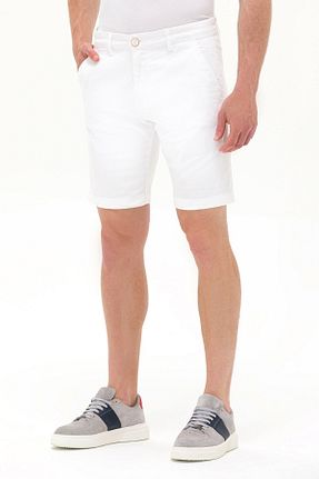 شلوارک و برمودا سفید مردانه Relaxed U.S. Polo Assn. - کد 723082825