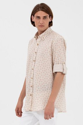 پیراهن قهوه ای مردانه رگولار U.S. Polo Assn. - کد 723083713