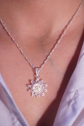 گردنبند نقره زنانه 925 عیار zivva silver - کد 725117711