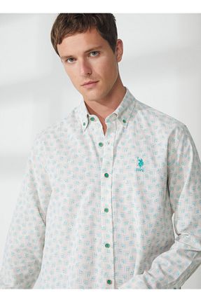 پیراهن سبز مردانه رگولار U.S. Polo Assn. - کد 724504626