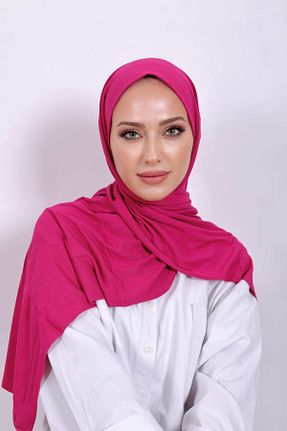 شال صورتی زنانه ویسکون Beyzak - کد 358946545