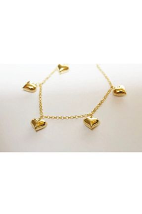 دستبند نقره طلائی زنانه 925 عیار adarotakı - کد 727243950