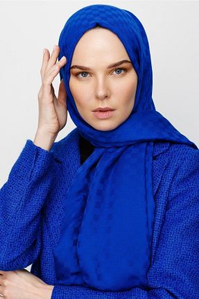 شال سرمه ای زنانه پنبه ای Mooncorn - کد 454957774