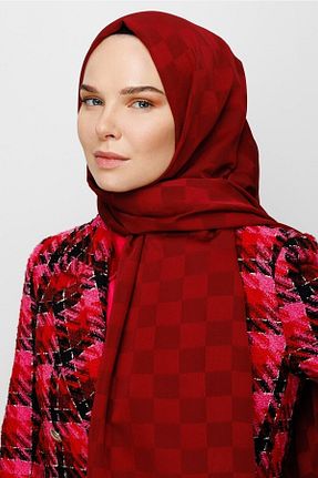 شال زرشکی زنانه پنبه ای Mooncorn - کد 454955847