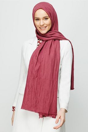 شال صورتی زنانه پنبه ای Mooncorn - کد 200601513