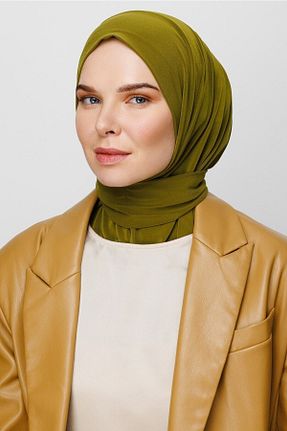 روسری سبز پنبه ای Mooncorn - کد 454960347