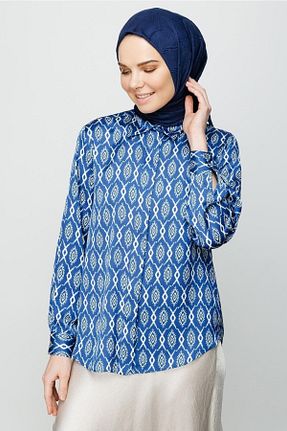 روسری سرمه ای پنبه ای Mooncorn - کد 652856694