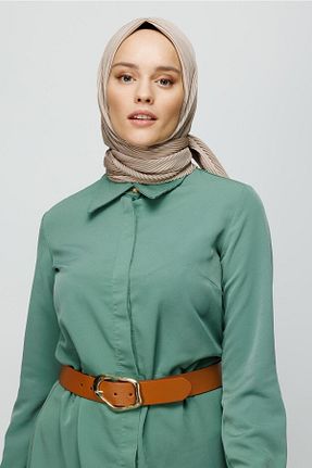 روسری بژ پنبه ای Mooncorn - کد 308869464
