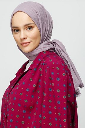 شال طوسی زنانه پنبه ای Mooncorn - کد 455363072