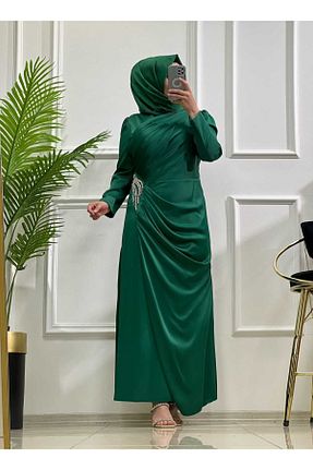 لباس مجلسی سبز زنانه کد 727848067