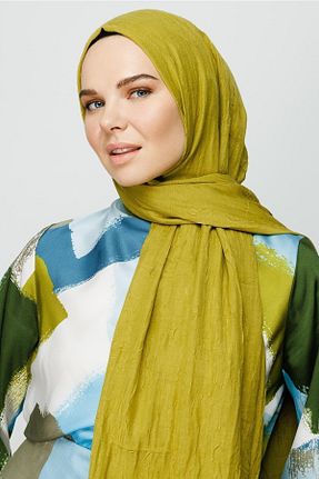 شال سبز زنانه پنبه ای Mooncorn - کد 650829532