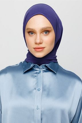 روسری بنفش پنبه ای Mooncorn - کد 452785918