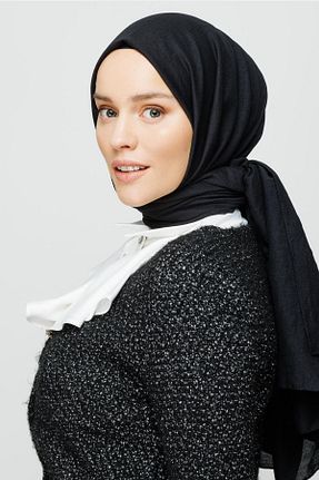 شال مشکی زنانه پنبه ای Mooncorn - کد 652853771
