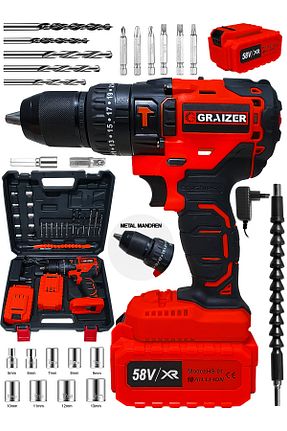 پیچ گوشتی شارژی Graizer - کد 193967842