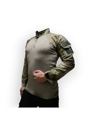 تیشرت سبز مردانه رگولار Ertekstekstil - کد 728568777