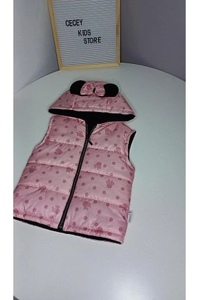 جلیقه اسپرت صورتی بچه گانه Fitted CECEYKİDS - کد 727886057