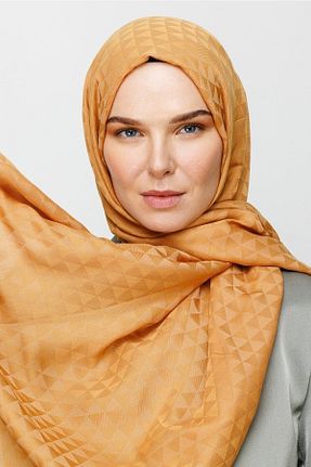شال زرد زنانه پنبه ای Mooncorn - کد 454906626