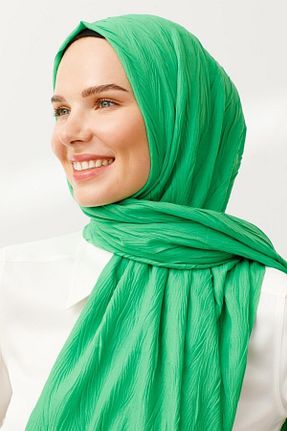 شال سبز زنانه پنبه ای Mooncorn - کد 344051459