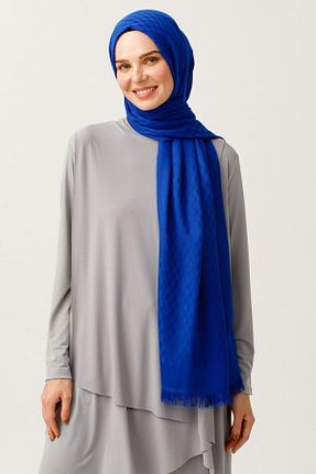 شال سرمه ای زنانه پنبه ای Mooncorn - کد 382851711