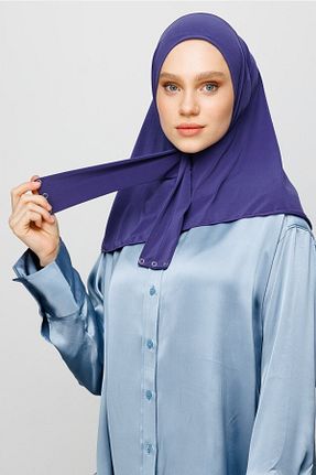 روسری بنفش پنبه ای Mooncorn - کد 452785918