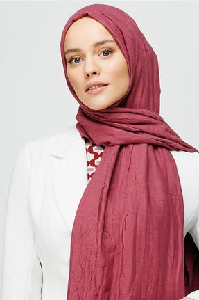 شال صورتی زنانه پنبه ای Mooncorn - کد 200601513