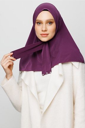 روسری بنفش پنبه ای Mooncorn - کد 453246937