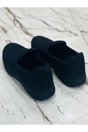 کفش پیاده روی مشکی زنانه پارچه ای E Kandiş - کد 728840453