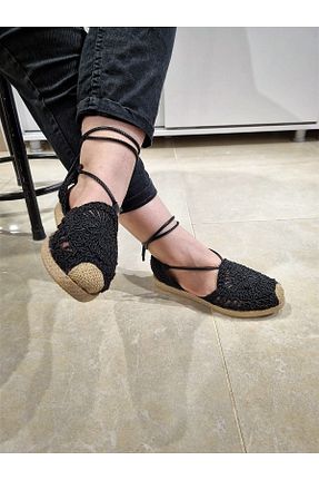 کفش اسپادریل مشکی زنانه پارچه ای PUNTO - کد 728706830