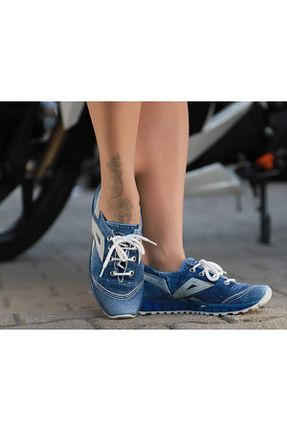 کفش بیرون آبی زنانه پارچه ای StarBlueMooN - کد 96227272