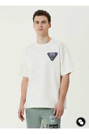 تیشرت سفید مردانه اورسایز Rhude - کد 730055122