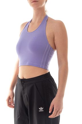 رکابی اسپرت بنفش زنانه پنبه ای adidas - کد 319942717