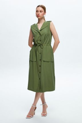 لباس سبز زنانه بافتنی کد 729688774