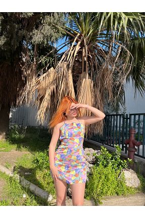 لباس رنگی زنانه بافتنی MET AND MARCH - کد 336763402