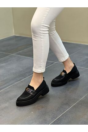 کفش کژوال مشکی زنانه تریکو DİVA - کد 729699126
