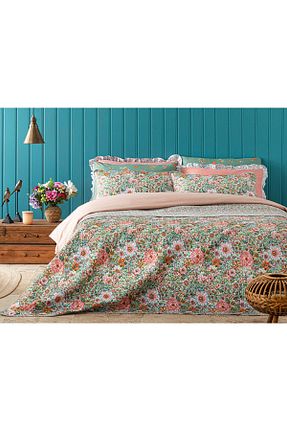 روتختی دونفره زرشکی پلی استر English Home - کد 730154250